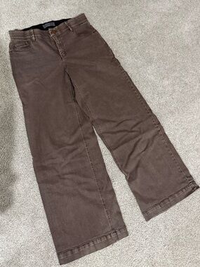 Wit and Wisdom Wide-Leg Pants in Brown